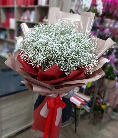 Букет цветов из: Гипсофила в Прокудском
