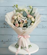 Букет цветов из:  Розы и Лизиантусы #REPLACE_PRED# Прокудском