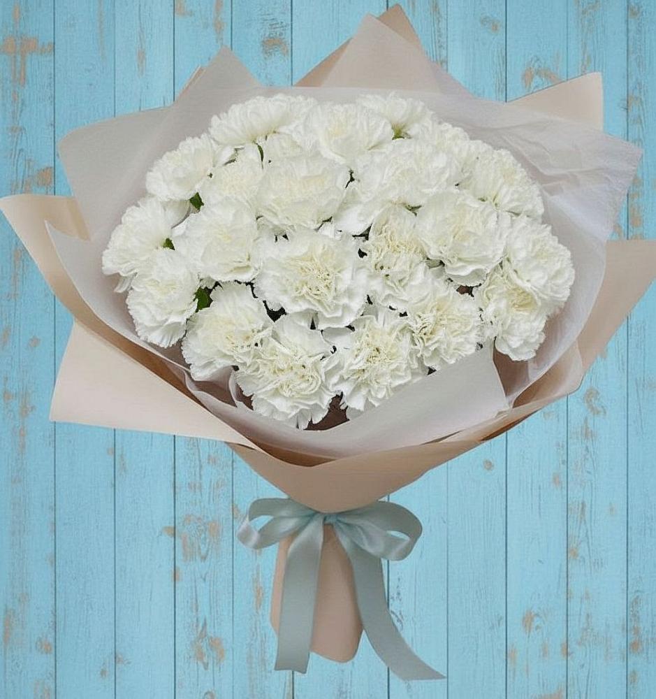 Букет цветов из: Гвоздики в Прокудском