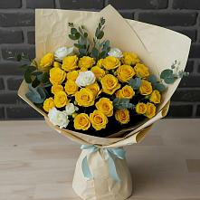 Букет цветов из:  Розы #REPLACE_PRED# Прокудском