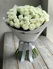 Букет 35 Белых роз в Прокудском