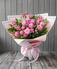 Букет Розовый кустик #REPLACE_PRED# Прокудском