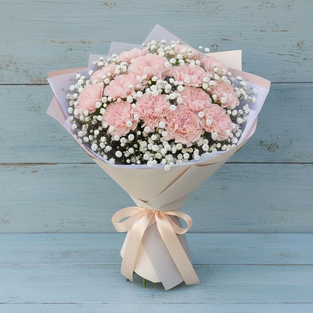 Букет цветов из: Гвоздики в Прокудском