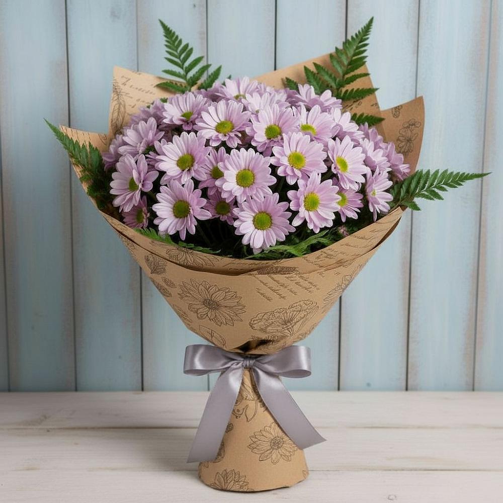 Букет цветов из: Хризантемы в Прокудском