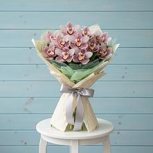 Букет цветов из:  Орхидеи и Розы в Прокудском