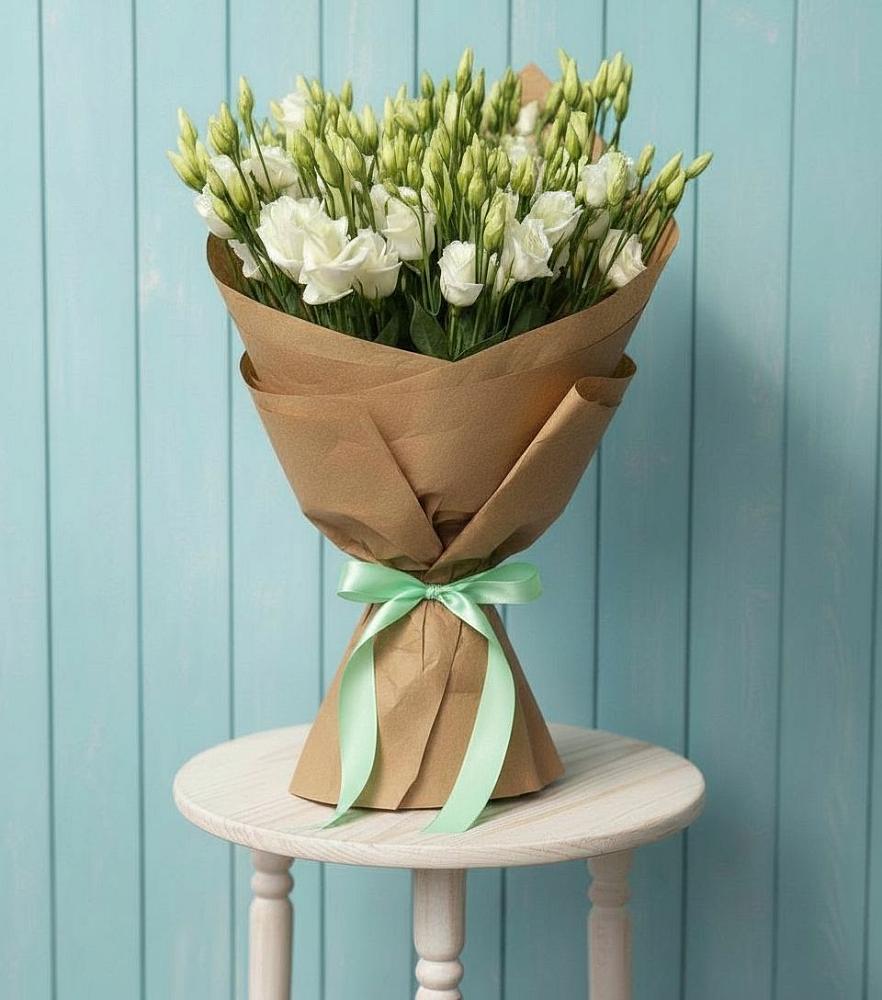 Букет цветов из: Лизиантусы в Прокудском