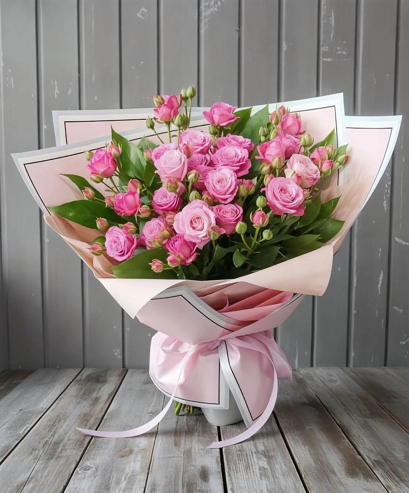 Букет Розовый кустик в Прокудском