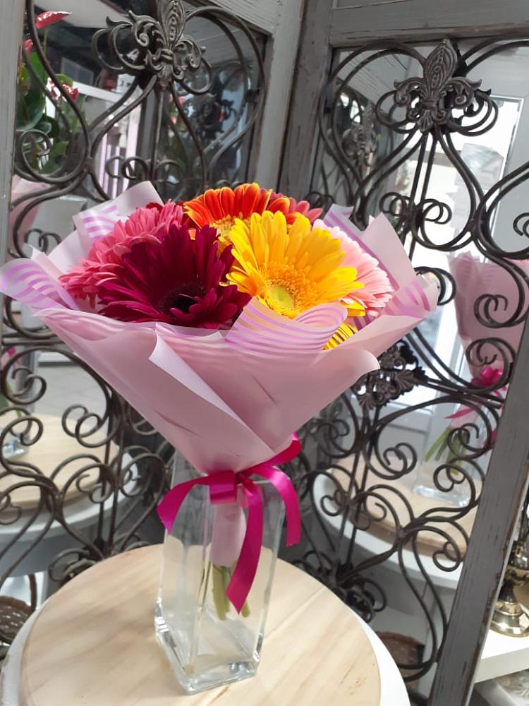 Букет цветов из: Герберы в Прокудском