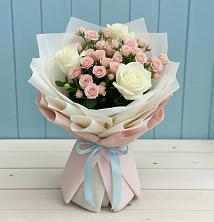 Букет цветов из:  Розы в Прокудском