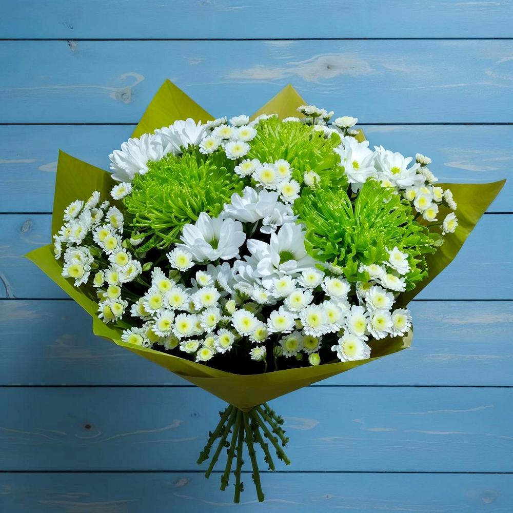 Букет цветов из: Хризантемы в Прокудском