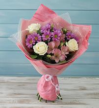 Букет цветов из:  Герберы #REPLACE_PRED# Прокудском