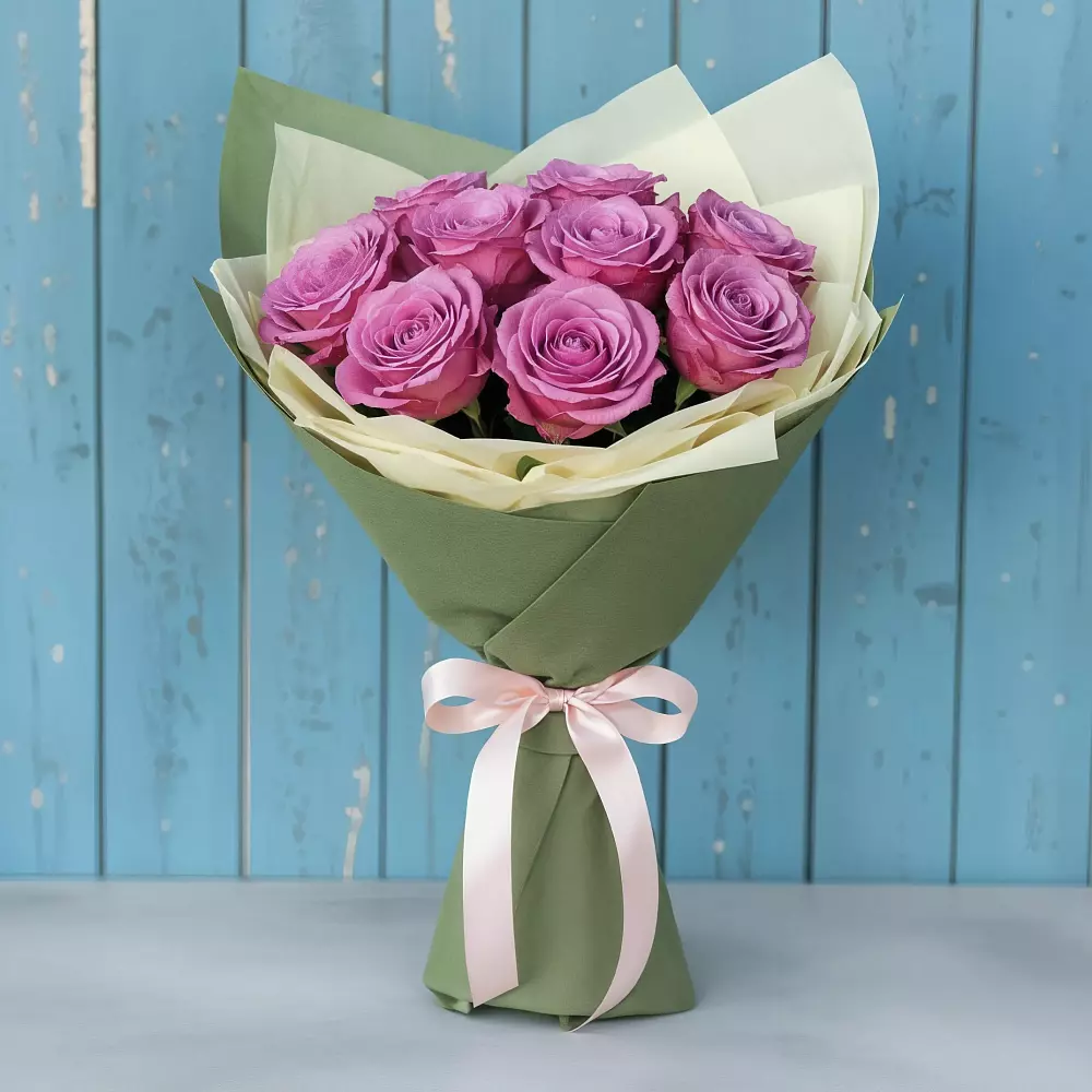 Букет Розы Фёрст Леди в Прокудском