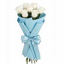 Букет 7 белых роз Проуд #REPLACE_PRED# Прокудском