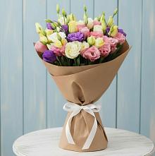 Букет цветов из:  Лизиантусы в Прокудском